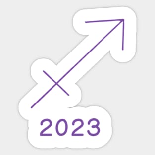 sagittarius 2023 Sticker